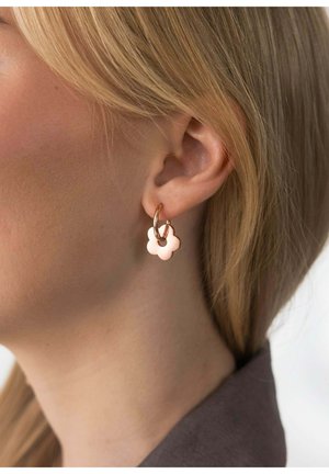 PURELEI, PURELEI OHRRINGE FLOWER - Ohrringe - rosegold-coloured