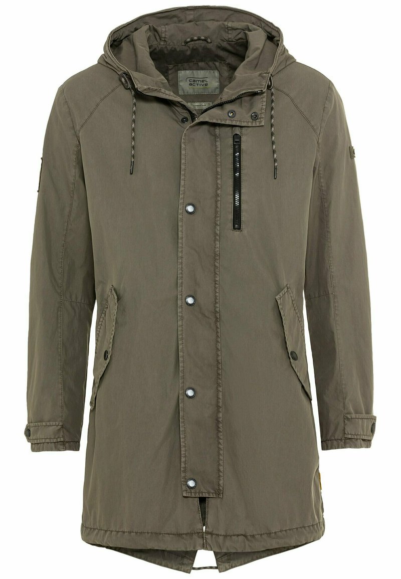 Herren Trenchcoats | camel active AUS EINEM Parka olive brown/oliv - ZO88686 Herren Trenchcoats | camel active AUS EINEM Parka olive brown/oliv - ZO88686