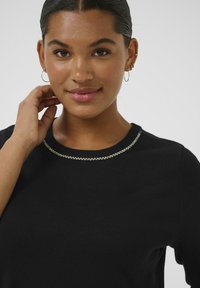 Kaffe Curve CARLA - T-Shirt print - black deep