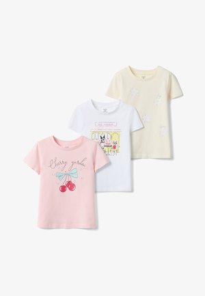 OVS, 3-PACK - Camiseta estampada - multicolour