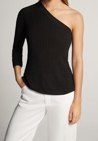 Massimo Dutti Pullover - black