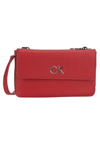 Calvin Klein RE LOCK  - Borsa a tracolla - racing red