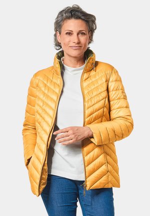 STEPP IN KNITTERARMER  - Veste d'hiver - saffron