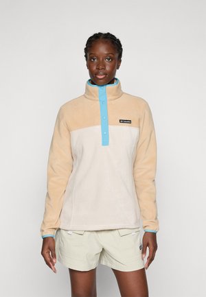 BENTON SPRINGS™ 1/2 SNAP - Fleecepaita - dark stone/canoe/vintage blue