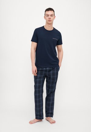 CREW NECK 2 PACK - Undershirt - blue