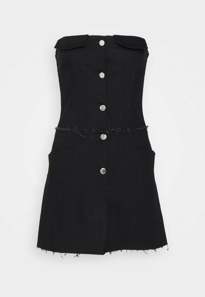 Ioannes MINI DRESS - Τζιν φόρεμα - black