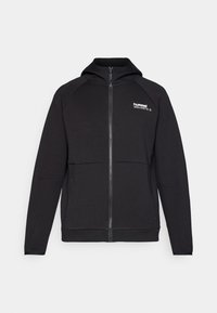 TECH REGULAR HOODIE - Sweatjakke - black