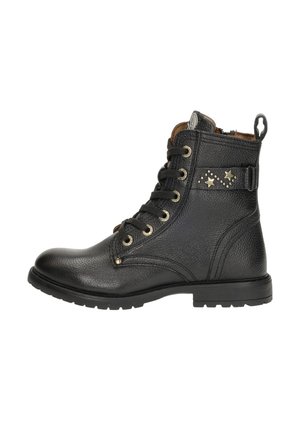 Lace-up ankle boots - zwart
