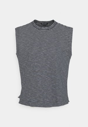 MUSCLE VEST - Basic T-shirt - navy/multi
