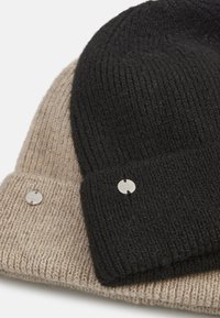 ONLY ONLBELLA LIFE BEANIE 2 PACK - Muts - pure black