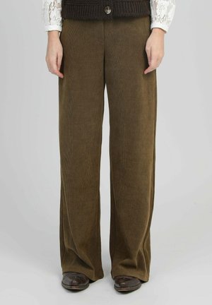 PERDY - Pantalon classique - militaire