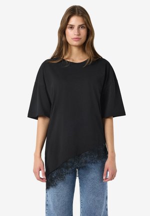 NMEASY - T-shirt print - black