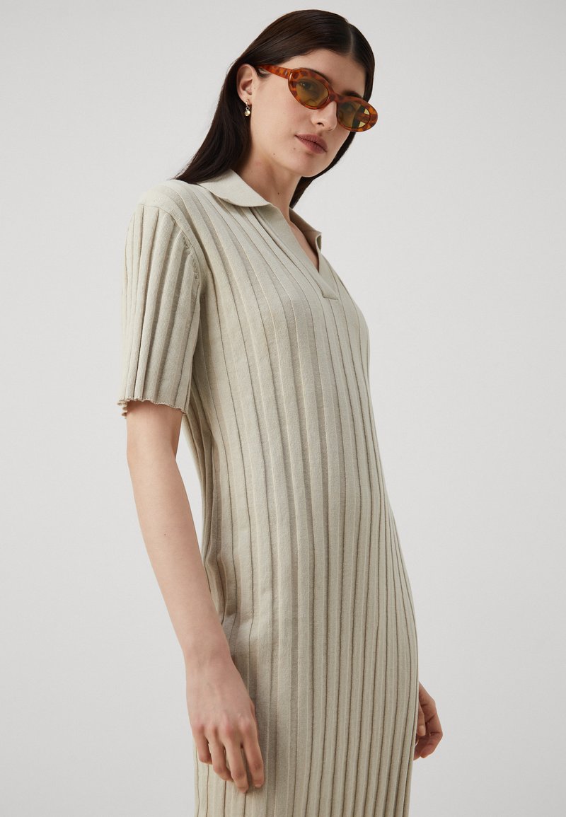 pink knitted dress zara Zara light pink loose knit sweater tunic dress. Size 14T