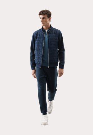 RICH QUILTED  - Sweatjakke - dark navy
