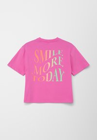 s.Oliver MIT RÜCKENPRINT - T-shirt print - pink