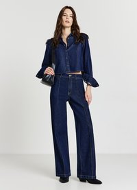 Calliope Wide Leg - blu denim scuro