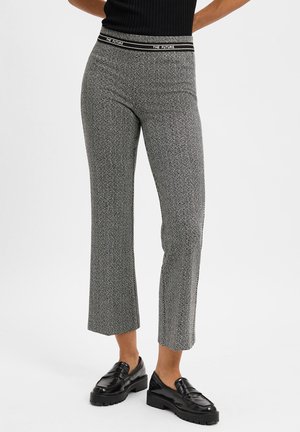 Cambio FAITH - Stoffhose - schwarz weiß