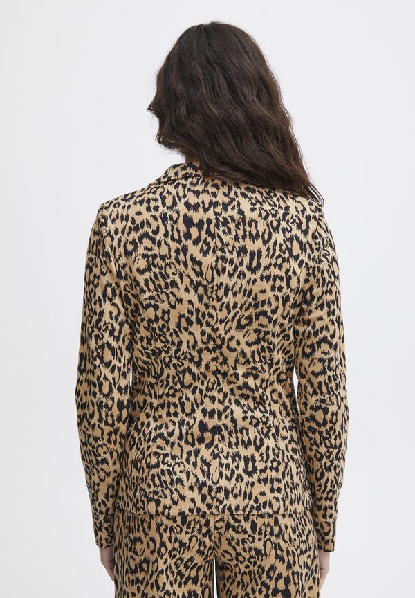 IHKATE - Blazer - natural leo jacquard3