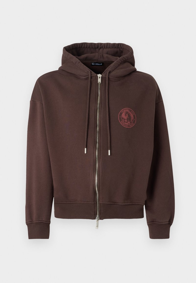 Han Kjøbenhavn Sweater met rits bruin