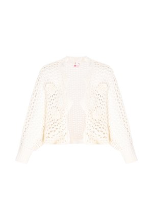 IZIA, IZIA CARDIGAN - Vest - offwhite