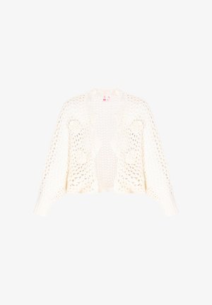 IZIA, IZIA CARDIGAN - Vest - offwhite