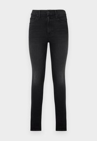 HIGH WAISTED LOOKER - Calças de ganga de corte skinny - black