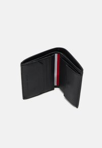 Tommy Hilfiger BUSINESS TRIFOLD UNISEX - Lompakko - black