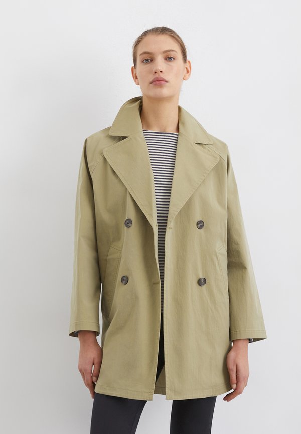 MARC O’POLO ‘GISELE CAMPAIGN STYLE’ COAT - Short coat - forest sand