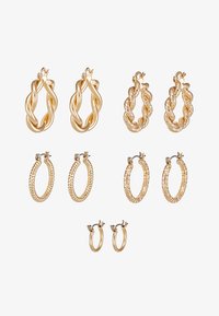 Não selecionado, gold-coloured