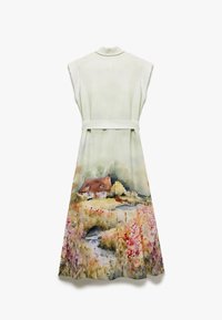 Koton FLORAL  - Abito a camicia - blue