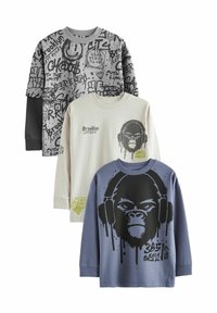 Unausgewählt, blue grey cream gorilla
