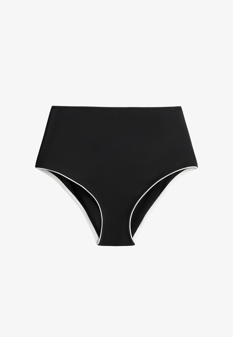 Bas Paping OYSHO CLASSIC HIGH-WAISTED PIPING - Bas de bikini - black/noir - ZALANDO.FR