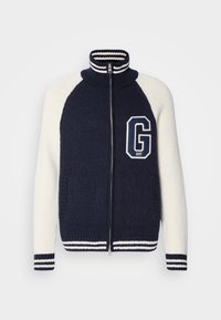 ZIPPED CARDIGAN - Bomber tipa jaka - evening blue