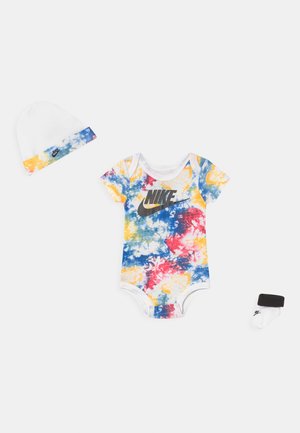 HAT, BODYSUIT & BOOTIE SET UNISEX - Mütze - white