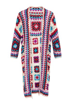 usha, Cardigan - cream multicolor