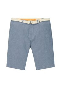 TOM TAILOR Shorts - chambray blue dobby