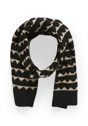 KADOTTIE - Scarf - black feather grey knit