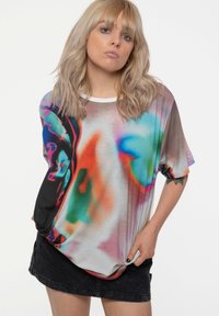 Paradiso Clothing SLIPKNOT ADDERALL FACE SUBLIMATION DYE - Print T-shirt - white