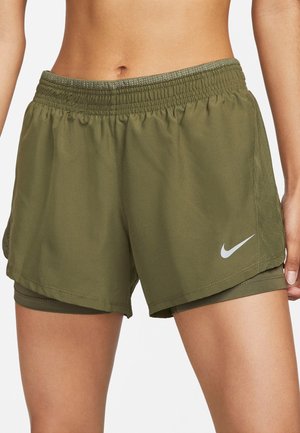 Kurze Sporthose - olive