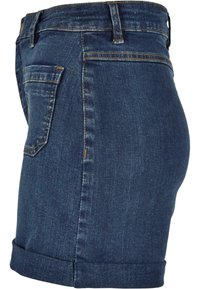 Urban Classics Denimové šortky - deepblue washed