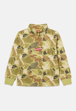 Santa Cruz YOUTH STRIP OVAL UNISEX - Sweater - faded khaki