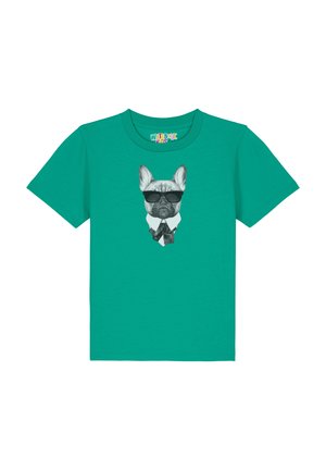 watapparel EIN FESCHER HUND - T-Shirt print - go green