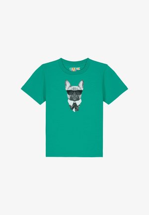 watapparel EIN FESCHER HUND - T-shirt print - go green