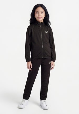 Puma SUIT SET - Cipzáras pulóver - black