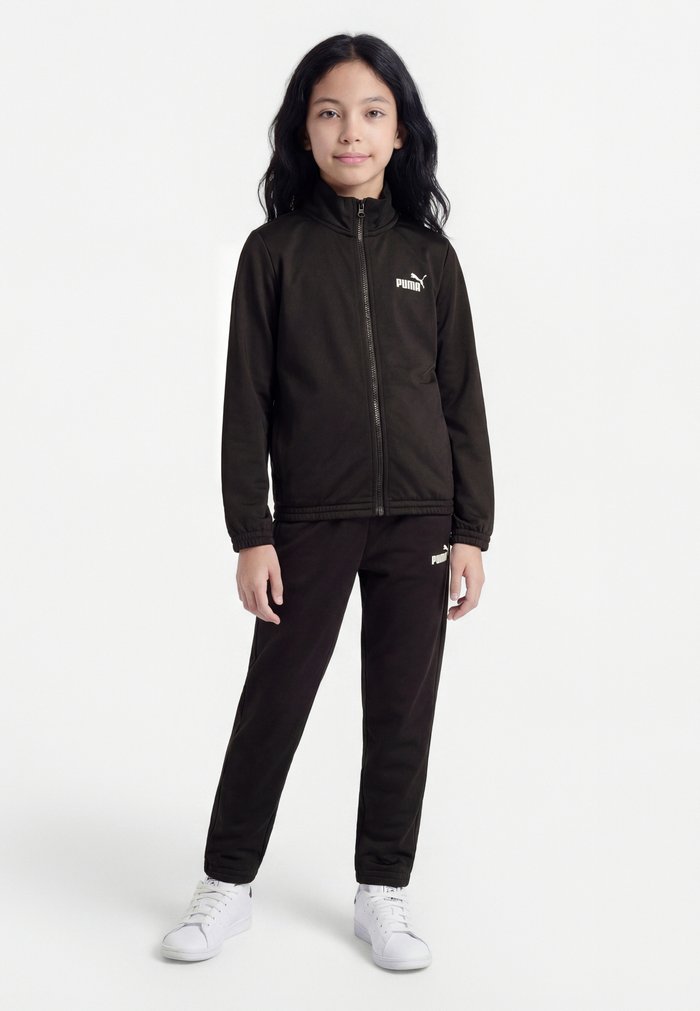 PUMA SUIT SET - Zip-up sweatshirt - black