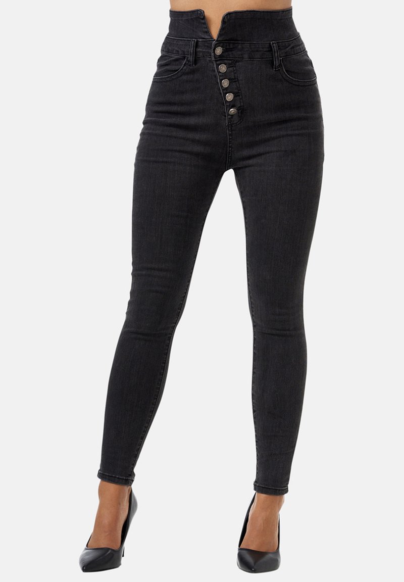 Elara - STRETCH - Jeans Skinny Fit - schwarz, Enlarge