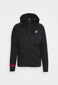 SIKSILK Sudadera con cremallera - black