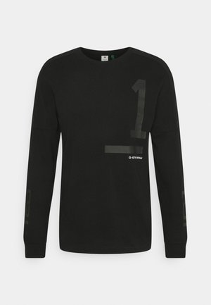 NUMBERS GRAPHIC - Maglietta a manica lunga - dry jersey o - dk black
