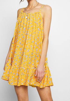 Freizeitkleid - yellow
