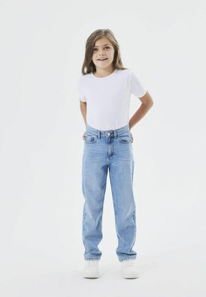 STRAIGHT - Straight leg jeans - medium blue denim